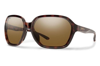 Sonnenbrille Smith WHITNEY 086/L5 Polarized Oval Havanna