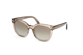 Sunglasses Tom Ford FT1109 45G Rund Braun