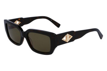 Sunglasses Lacoste L6021S 214 Quadratisch Havanna