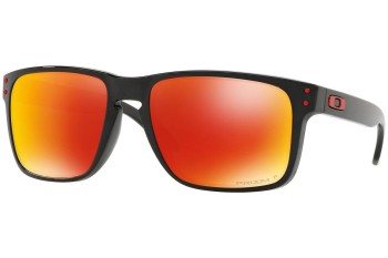 Sonnenbrille Oakley Holbrook XL OO9417-08 PRIZM Polarized Quadratisch Schwarz