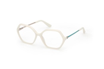 Glasses Guess GU50149 021 Rechteck Weiß