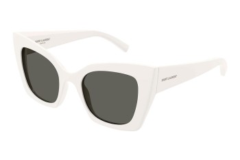 Sunglasses Saint Laurent SL552 009 Cat Eye Weiß