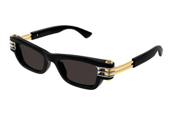 Sunglasses Bottega Veneta BV1308S 001 Rechteck Grün