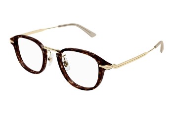 Glasses Mont Blanc MB0336O 002 Rund Havanna