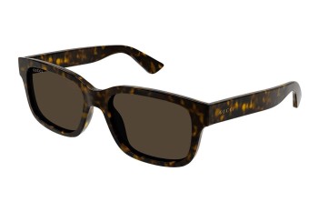 Sonnenbrille Gucci GG1583S 002 Quadratisch Havanna