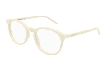 Glasses Saint Laurent SL106 016 Rund Weiß