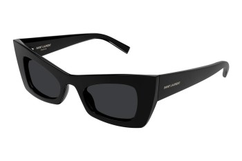 Sunglasses Saint Laurent SL702 001 Cat Eye Schwarz