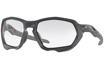 Sonnenbrille Oakley Plazma OO9019 901905 Rechteck Grau