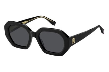 Sonnenbrille Tommy Hilfiger TH2155/S 807/IR Rechteck Schwarz