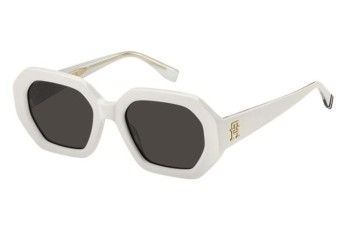 Sunglasses Tommy Hilfiger TH2155/S SZJ/IR Rechteck Weiß