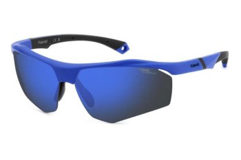 Sonnenbrille Polaroid PLD7055/S FLL/QG Polarized Rechteck Blau