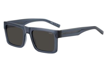 Sonnenbrille HUGO HG1314/S PJP/IR Flat Top Blau