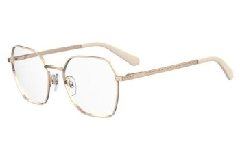 Glasses Love Moschino MOL628/TN B4E Rechteck Gold