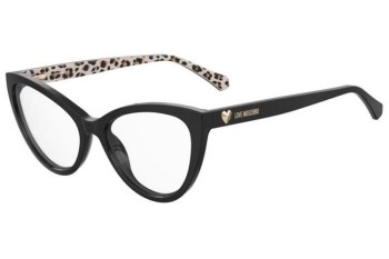 Brillen Love Moschino MOL631 7RM Cat Eye Schwarz