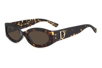 Sunglasses Dsquared2 D20150/G/S 086/70 Oval Havanna