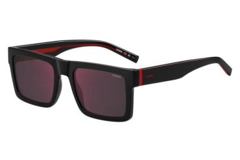 Sunglasses HUGO HG1314/S 807/AO Flat Top Schwarz