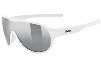 Sunglasses uvex sportstyle 512 White S3 Monoscheibe | Shield Weiß