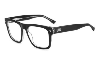 Brillen Dsquared2 ICON0018 7C5 Flat Top Schwarz