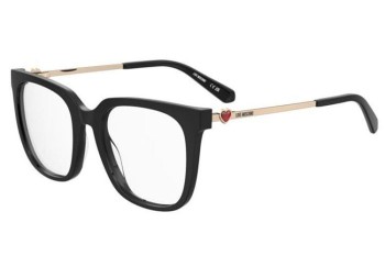 Glasses Love Moschino MOL643 807 Quadratisch Schwarz