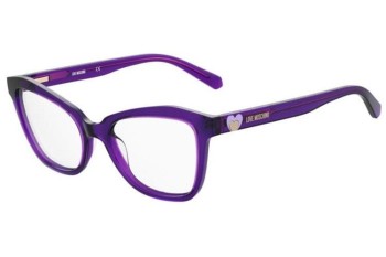 Glasses Love Moschino MOL604 B3V Cat Eye Lila