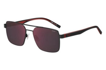 Sunglasses HUGO HG1313/S 003/AO Rechteck Schwarz