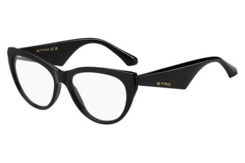 Glasses Etro ETRO0008 807 Cat Eye Schwarz