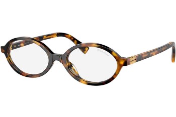 Sonnenbrille Miu Miu MU04ZS VAU08N Oval Havanna