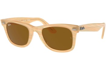 Sunglasses Ray-Ban Wayfarer Change Collection RB2140 140833 Quadratisch Braun