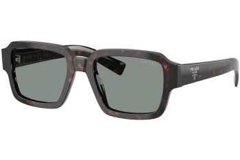 Sonnenbrille Prada PR02ZS 17N20N Rechteck Havanna