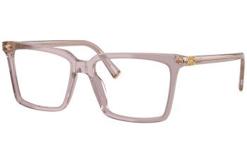 Brillen Miu Miu MU08XV 12W1O1 Quadratisch Rosa