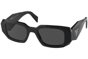 Sunglasses Prada PR17WS 1AB5S0 Rechteck Schwarz