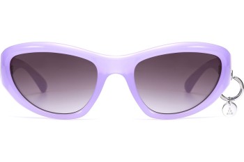 Sunglasses OiO by eyerim Meteor Lilac Grey Monoscheibe | Shield Lila