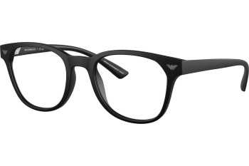 Brillen Emporio Armani EA3240U 5001 Oval Schwarz