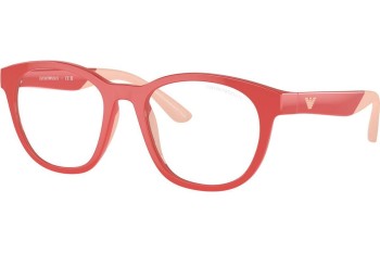 Brillen Emporio Armani EK4001F 56241W Quadratisch Rot