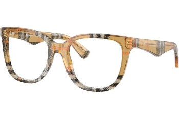 Glasses Burberry BE2415F 4146 Quadratisch Braun