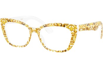 Brillen Dolce & Gabbana DX3357 3434 Cat Eye Weiß