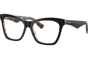 Glasses Burberry BE2416F 4121 Quadratisch Schwarz