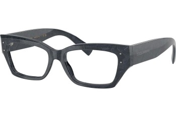 Glasses Dolce & Gabbana DG3387 3441 Rechteck Grau