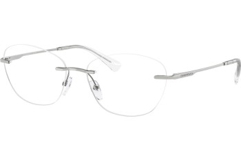 Brillen Emporio Armani EA1167 3015 Cat Eye Silber