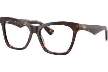 Glasses Burberry BE2416F 3002 Quadratisch Havanna