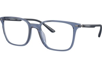 Glasses Emporio Armani EA3242U 6108 Quadratisch Blau