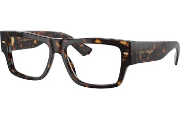 Glasses Dolce & Gabbana DG3379 502 Rechteck Havanna