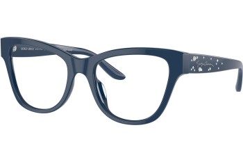 Glasses Giorgio Armani AR7260BU 6079 Cat Eye Schwarz