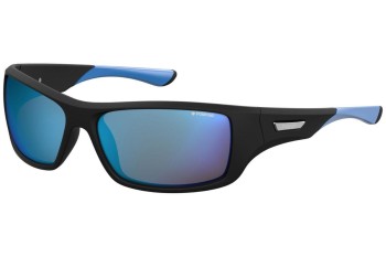 Sonnenbrille Polaroid Sport Active Collection PLD7013/S EL9/5X Polarized Rechteck Schwarz