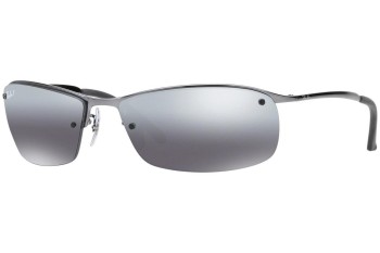 Sunglasses Ray-Ban RB3183 004/82 Polarized Rechteck Silber