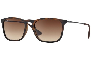 Sonnenbrille Ray-Ban Chris RB4187 856/13 Quadratisch Havanna