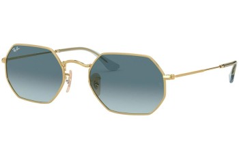 Sunglasses Ray-Ban Octagonal Classic RB3556N 91233M Oval Gold