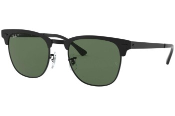 Sonnenbrille Ray-Ban Clubmaster Metal RB3716 186/58 Polarized Browline Schwarz