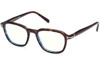 Brillen Tom Ford FT5980-B 052 Quadratisch Havanna