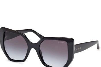 Sonnenbrille Guess GU00154 01B Cat Eye Schwarz